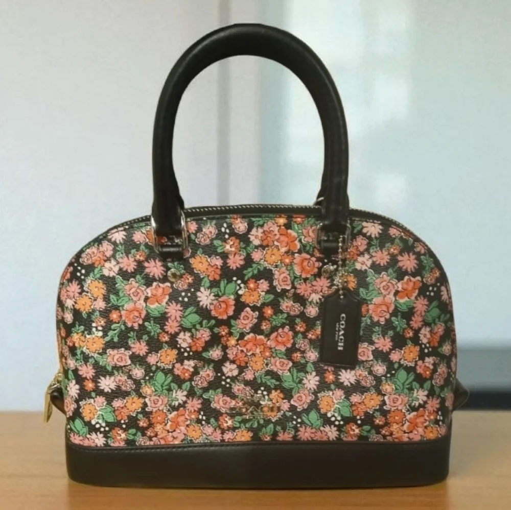 🔥LOW START🔥Coach Sierra Posey Cluster Floral Satchel & Wallet SET(2) - Picture 3 of 9